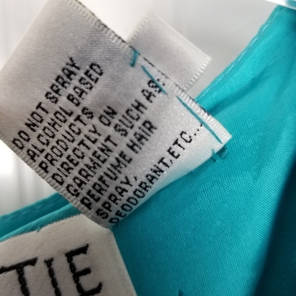 Oleg Cassini Black Tie Vtg Heavily Beaded Silk Mini Dress Size 12 Fairy Event - Picture 7 of 13